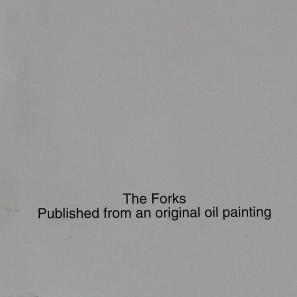 [SWIDEREK] The Forks, Signed and Numbered (Roman Świderek, Print, 1994) - Picture 8 of 13